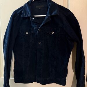 UNIQLO Women’s Navy Blue Corduroy Jacket